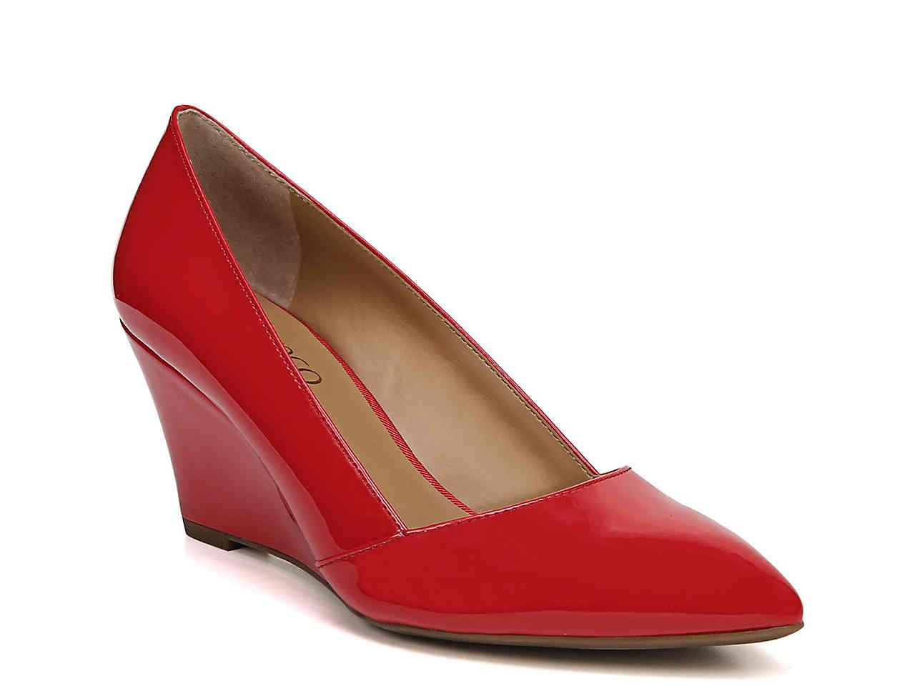 franco sarto red heels