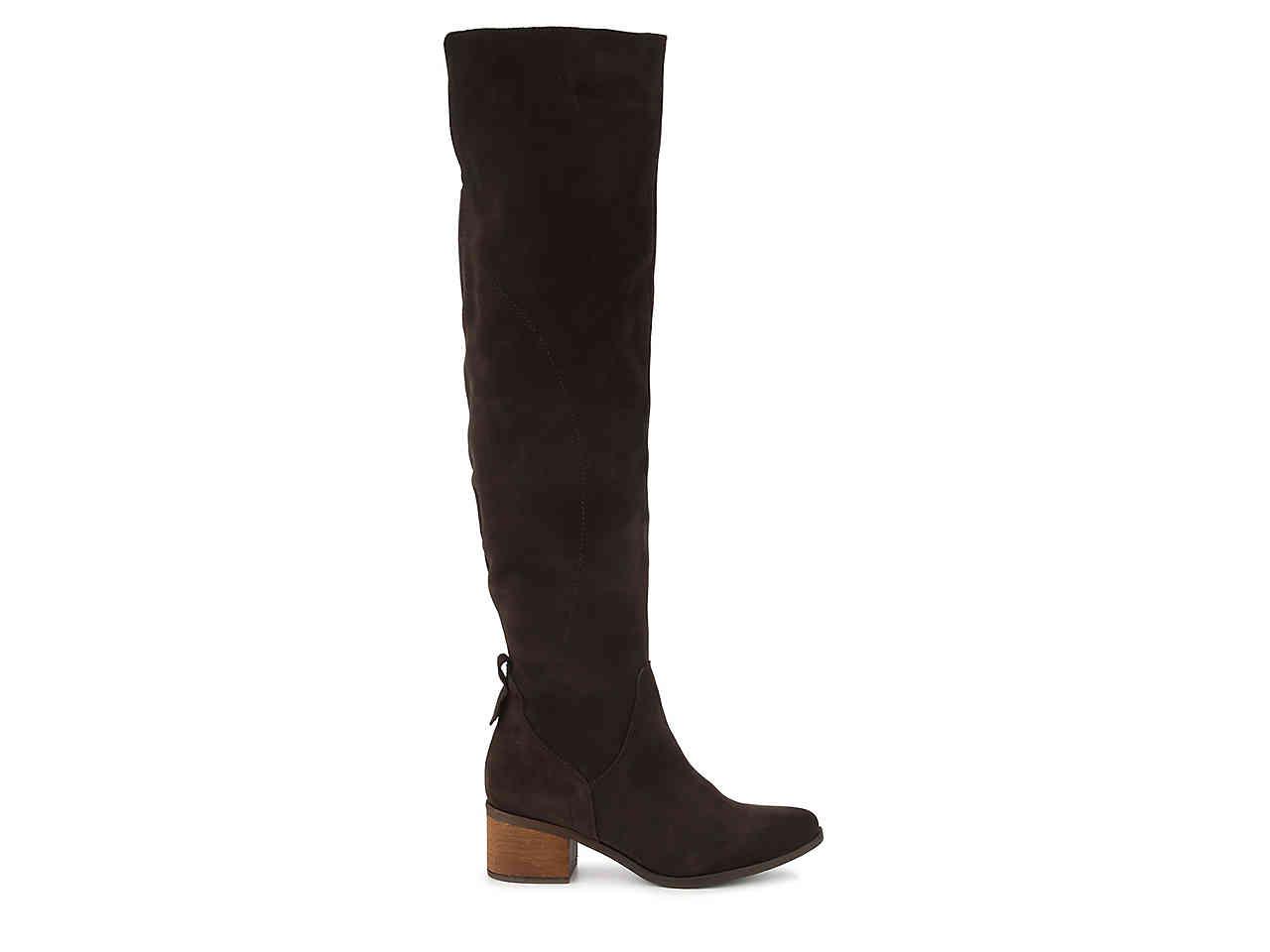 steve madden purly over the knee boot
