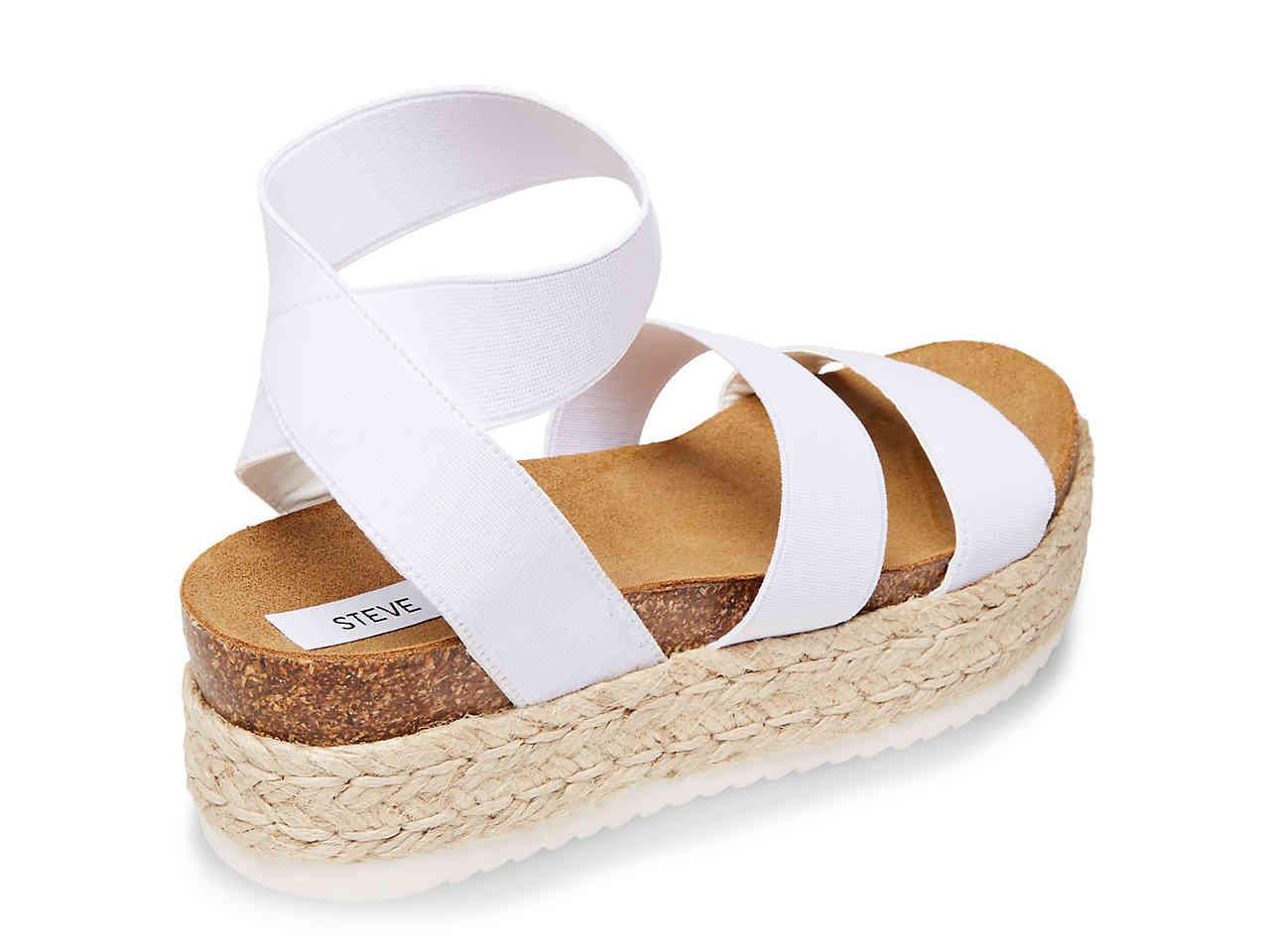 white kimmie sandals