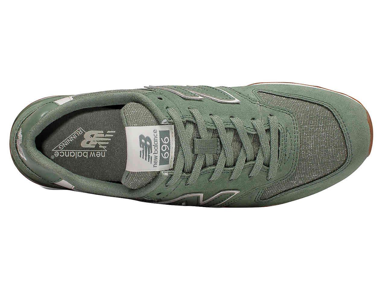 New Balance 696 Sneaker in Green | Lyst