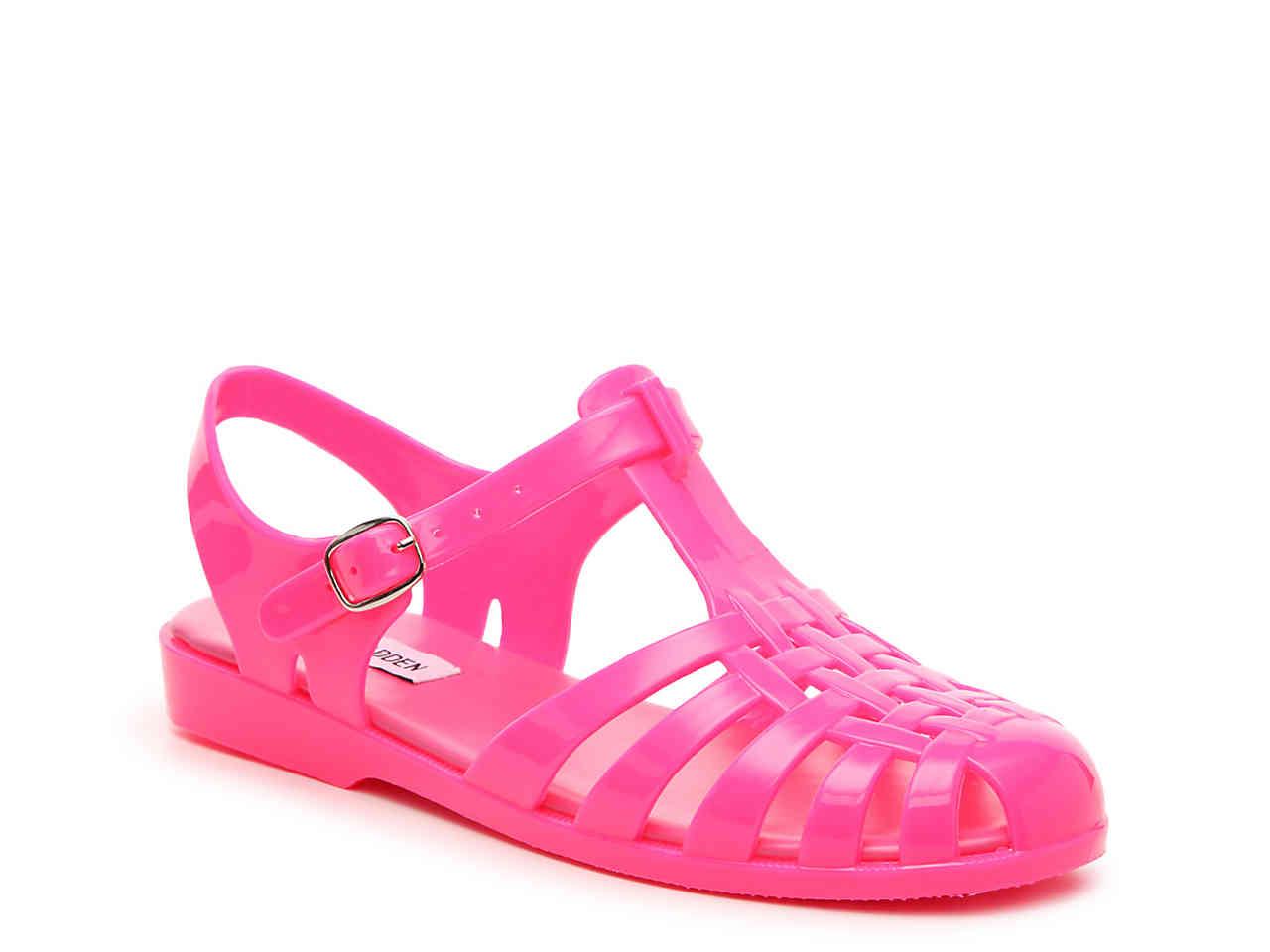 steve madden jelly shoes