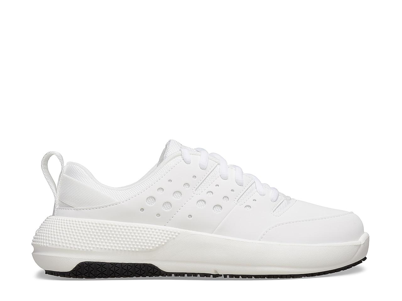 Crocs On The Clock Work Sneaker in White Lyst