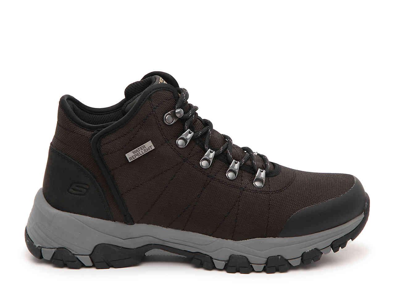 Skechers Synthetic Relaxed Fit Selmen Walder Hiking Boot in Black for