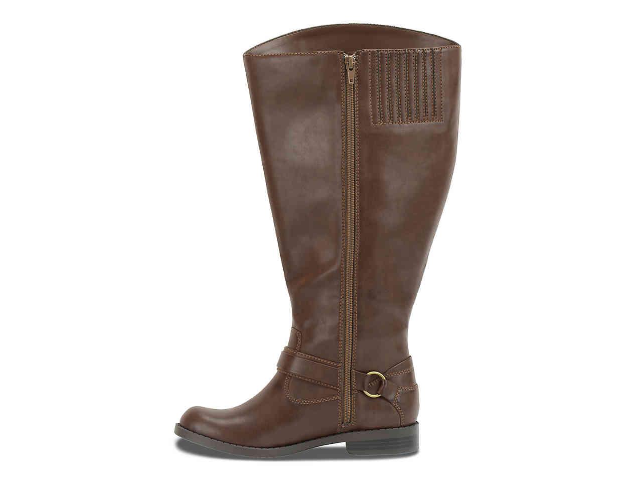easy street quinn extra wide calf riding boot