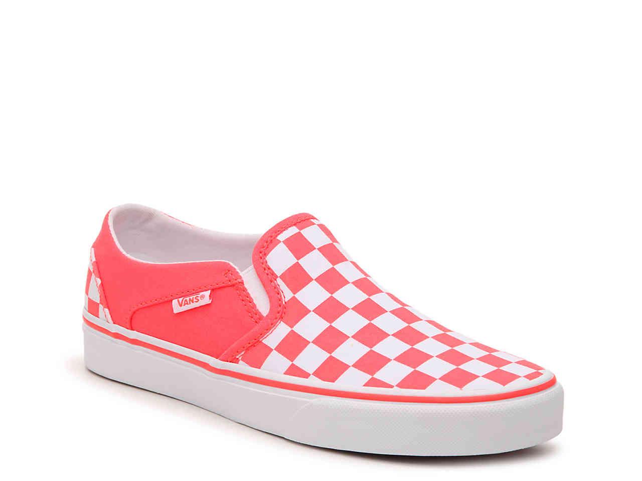 vans asher pink