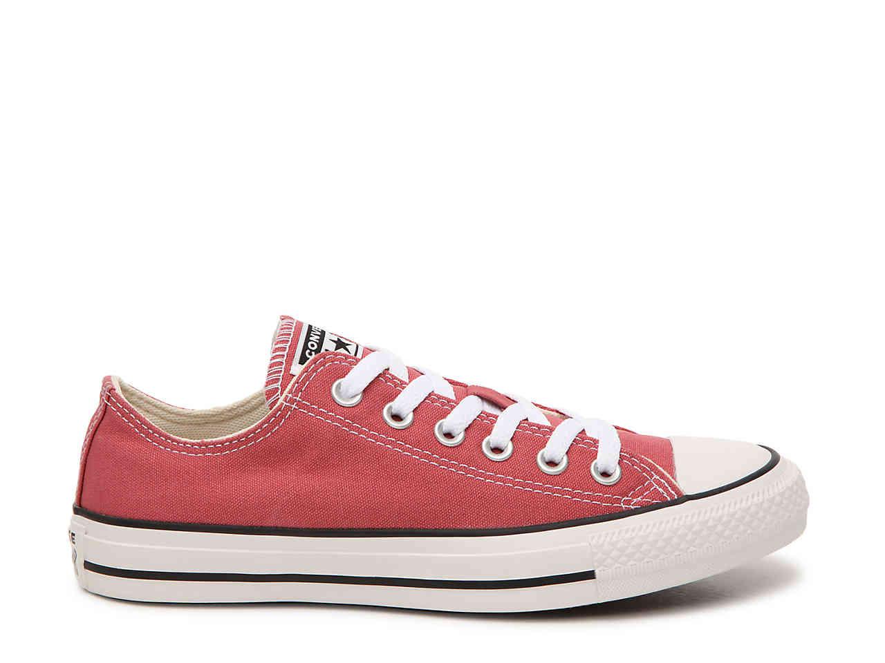 salmon pink converse