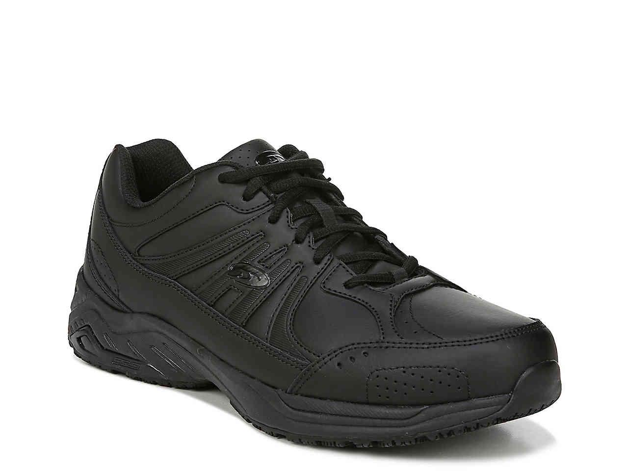 Dr. Scholls Leather Titan 2 Work Shoe in Black for Men - Lyst