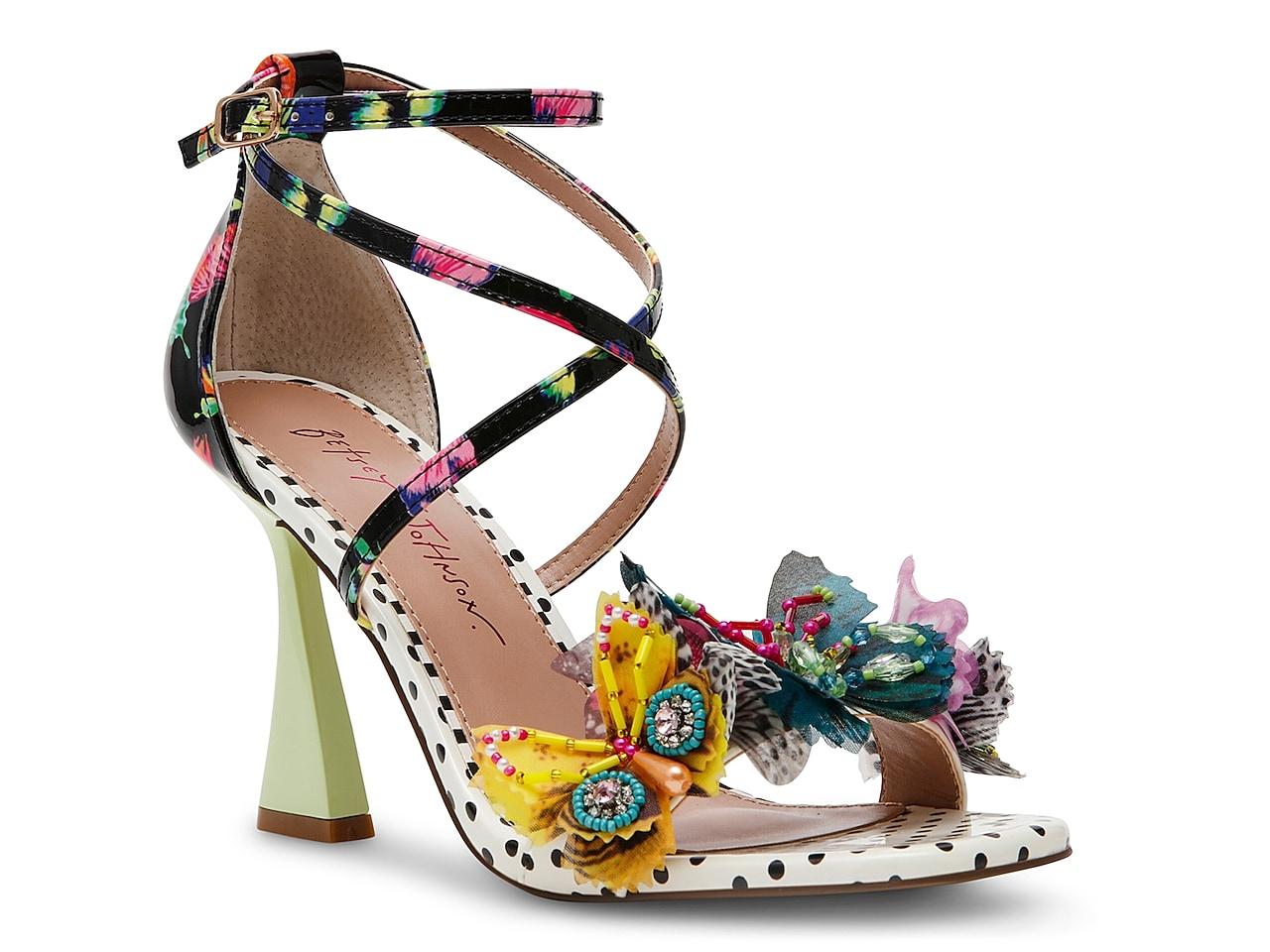 Betsey johnson sandals dsw clearance
