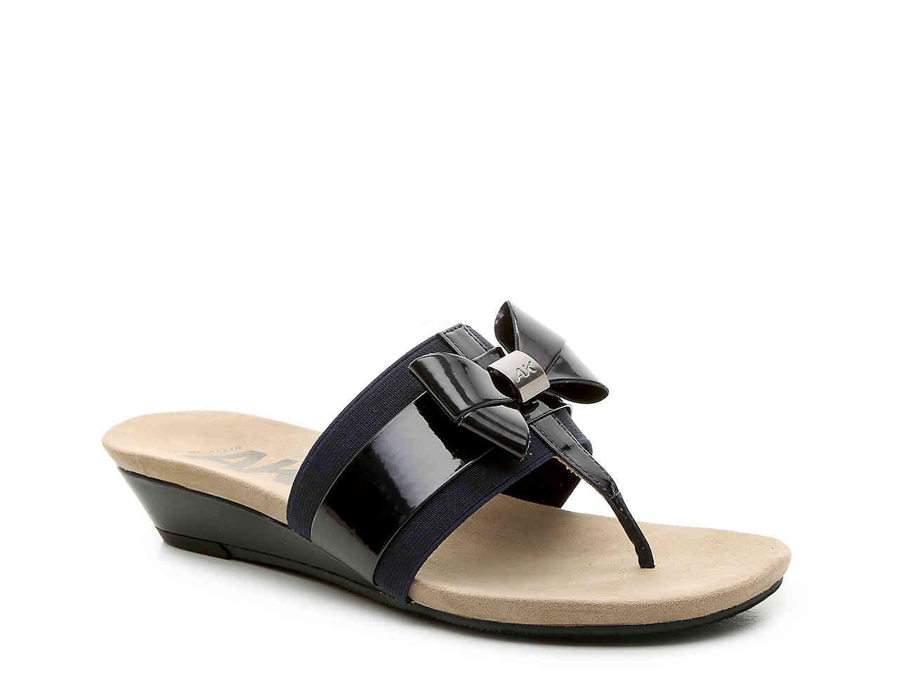 anne klein sport impeccable wedge sandal