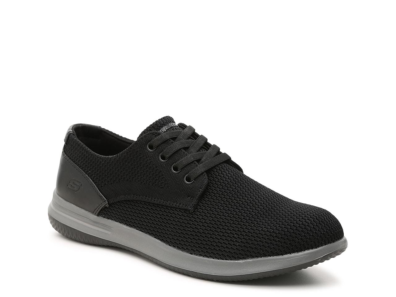 Skechers Darlow Velogo Oxford in Black for Men | Lyst