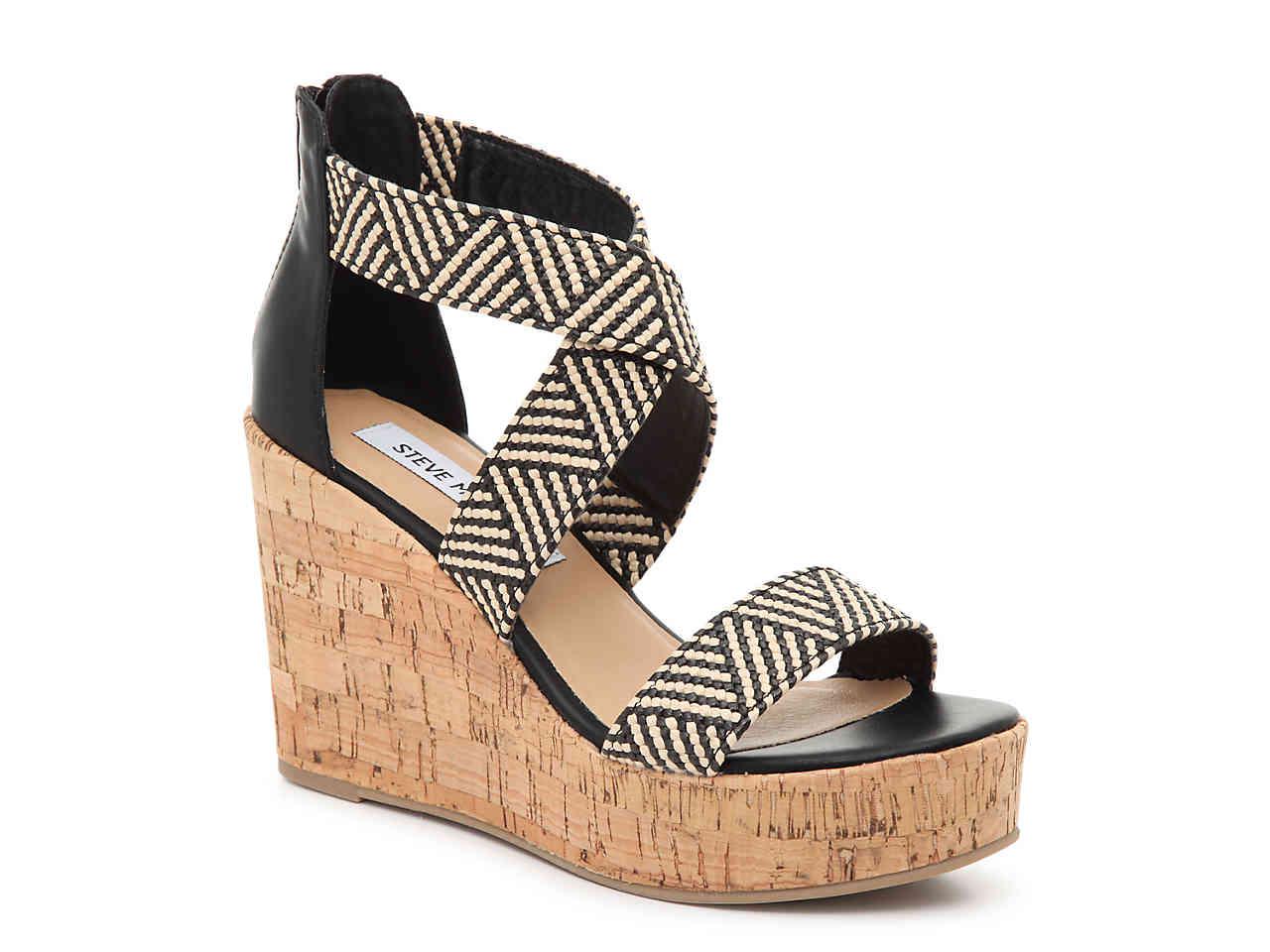 steve madden elwyn wedge sandal
