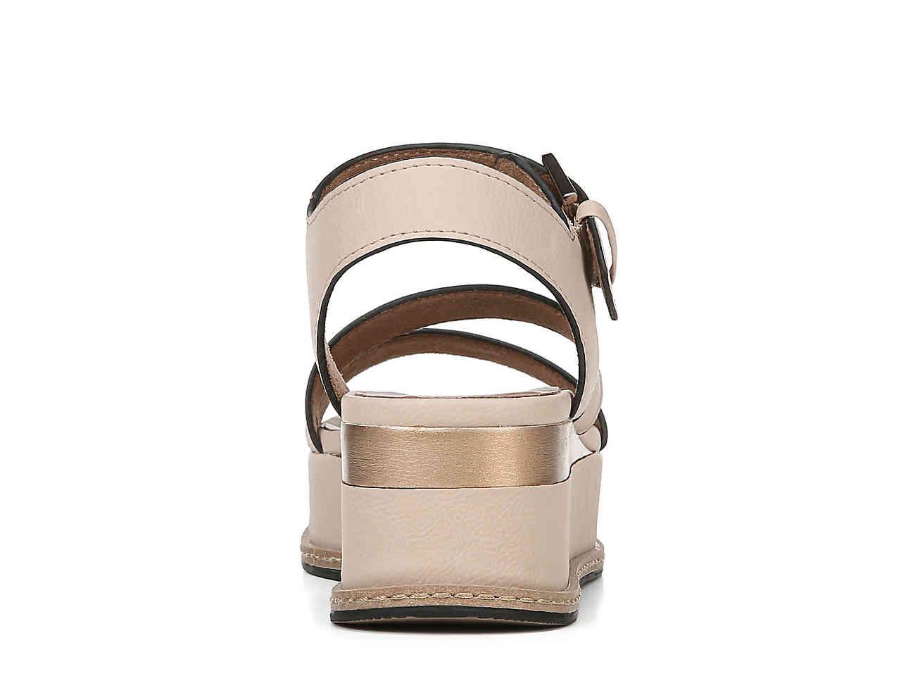 Naturalizer Fitz Wedge Sandal in Pink Lyst