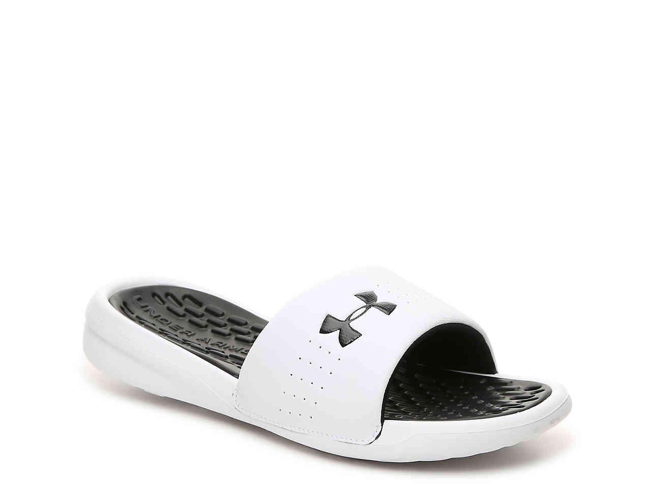 under armour playmaker slides