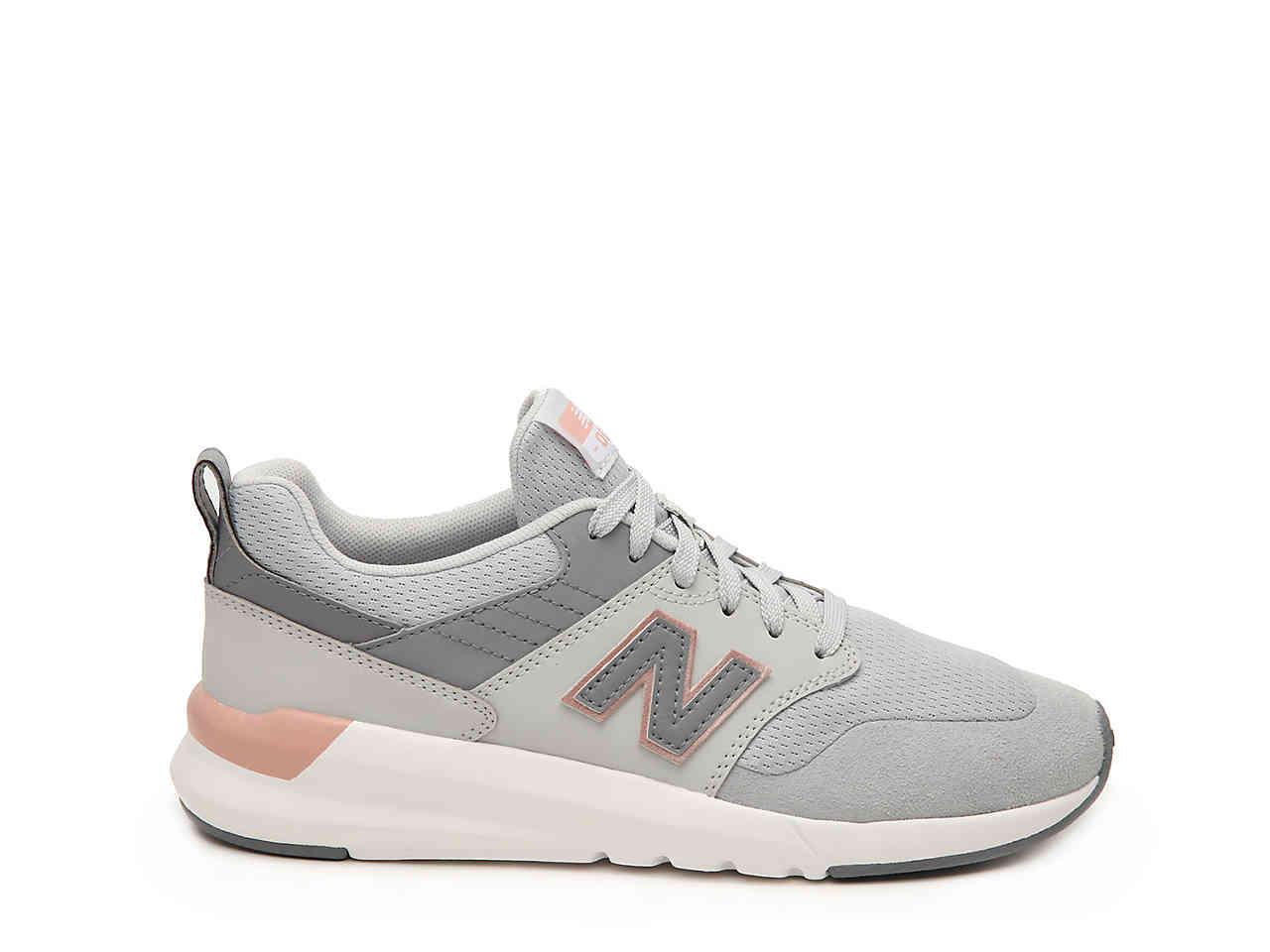 New Balance Synthetic 009 Sneaker in Grey/Mauve Pink (Gray) | Lyst