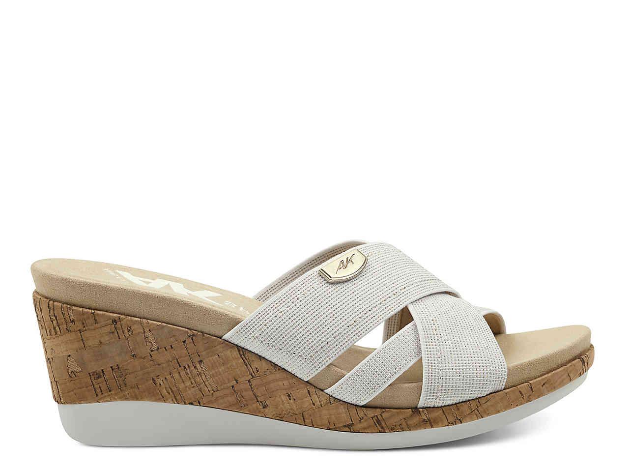 Anne klein sport peggy wedge sandal Clearance
