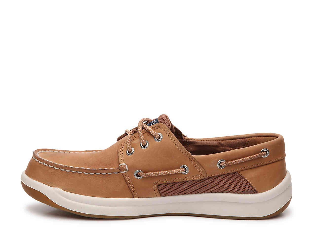 men's convoy slip on boat shoe