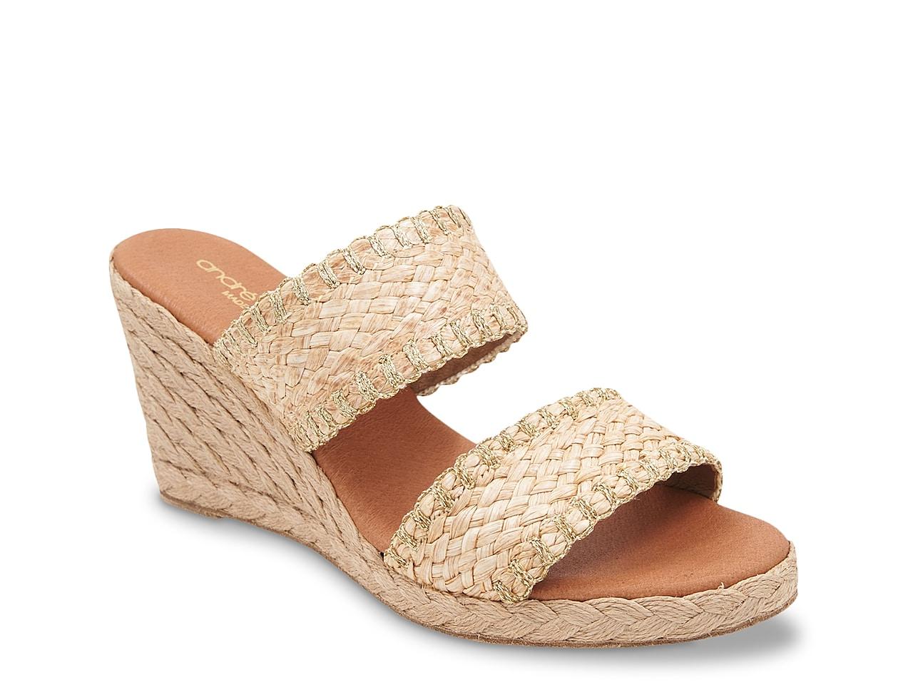 Andre assous espadrille wedge hot sale