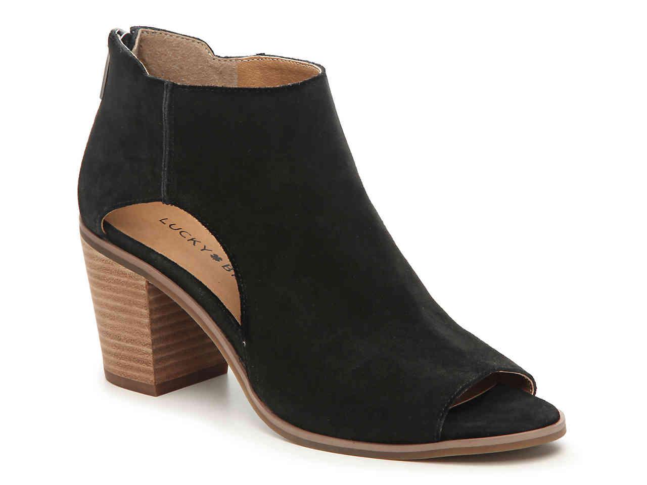 Lucky Brand Keight Bootie in Black - Lyst
