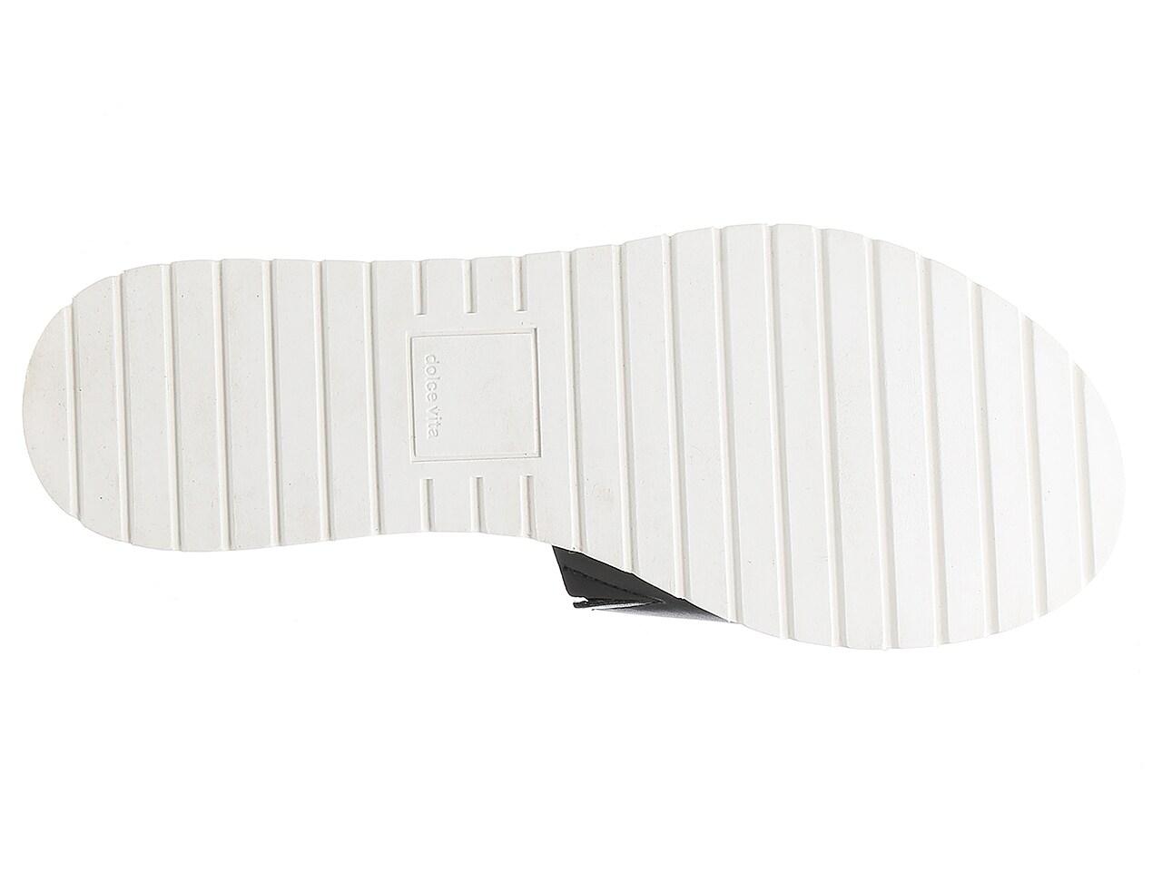 Dolce Vita Milo Wedge Sandal in Black | Lyst