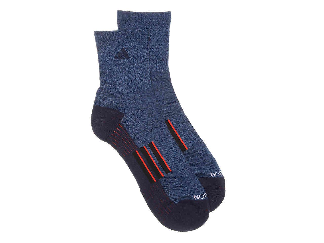 adidas Climalite Traxion Crew Socks in Blue for Men | Lyst