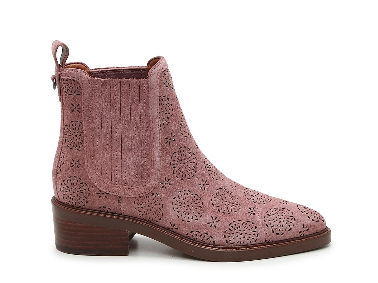 faux suede bowery boot