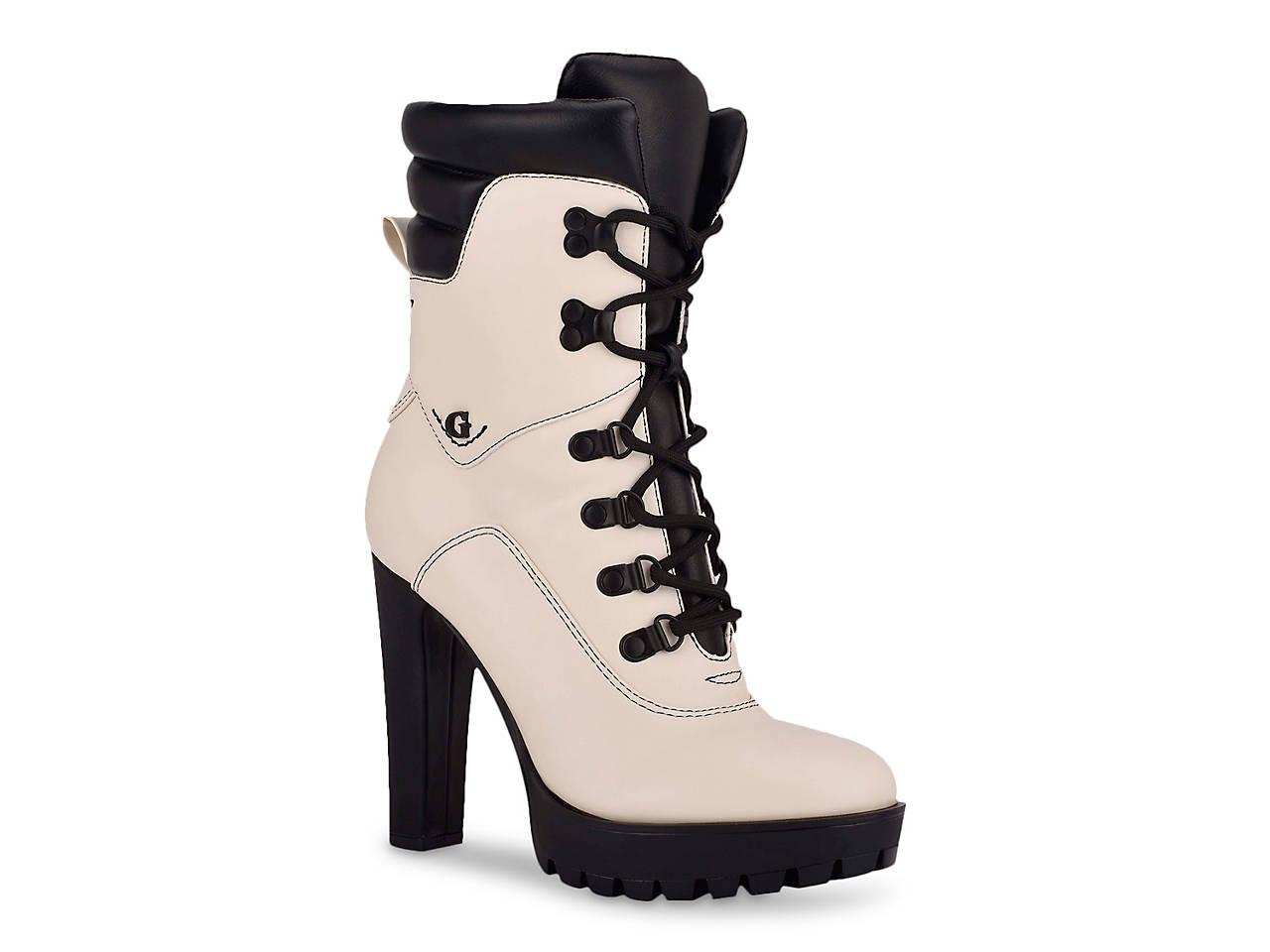 canaly platform combat boot