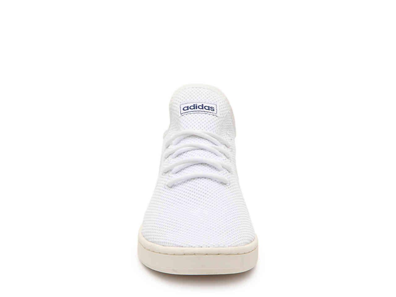 adidas Court Adapt Sneaker in White 