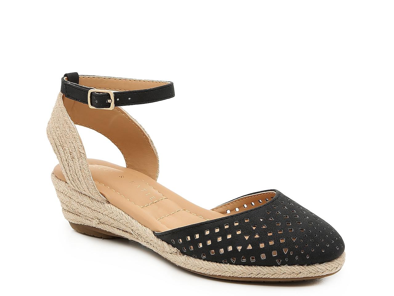 Kelly and katie espadrille wedge Clearance
