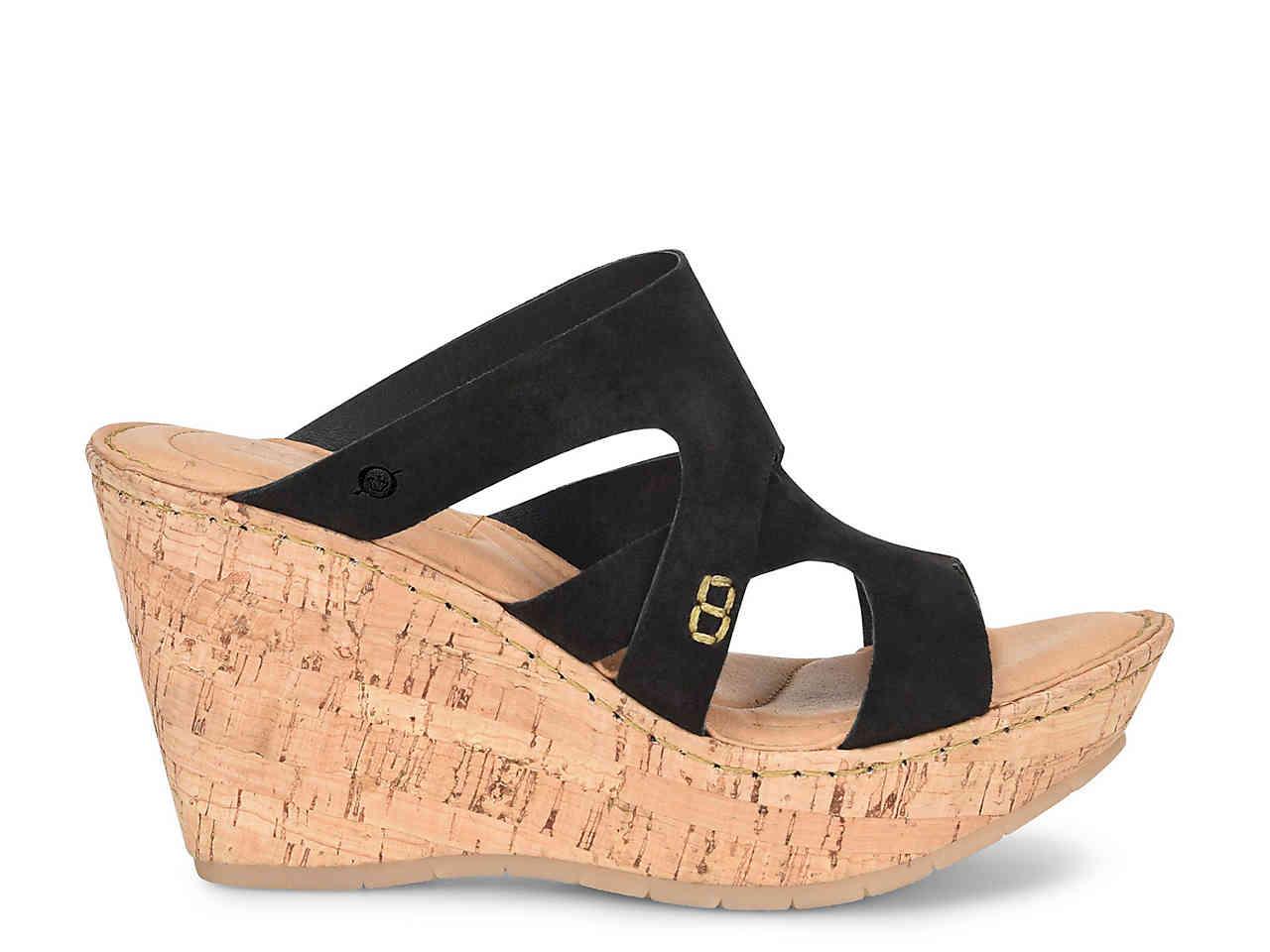 born andreas wedge sandal