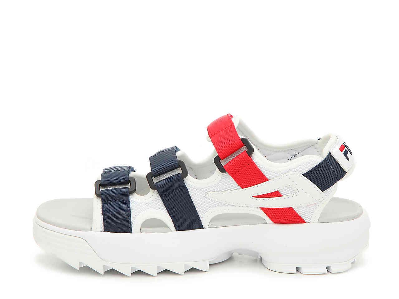 dsw fila sandals