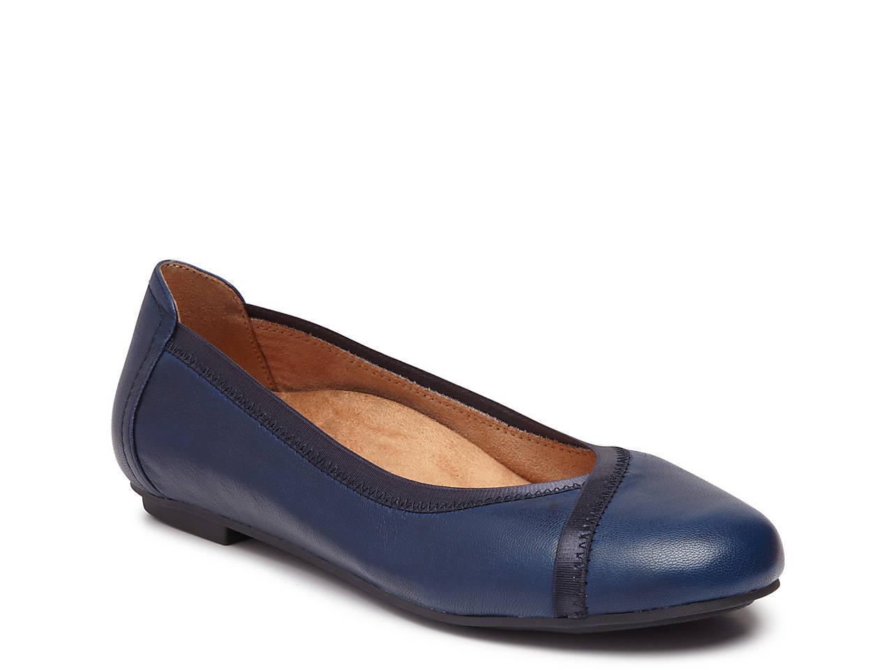 vionic blue flats