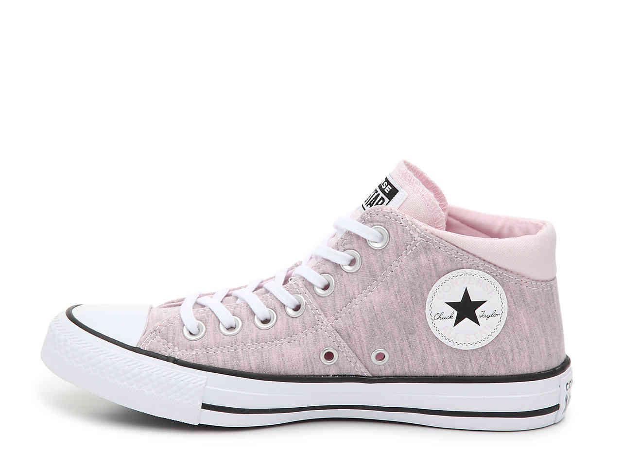 converse madison mid pink