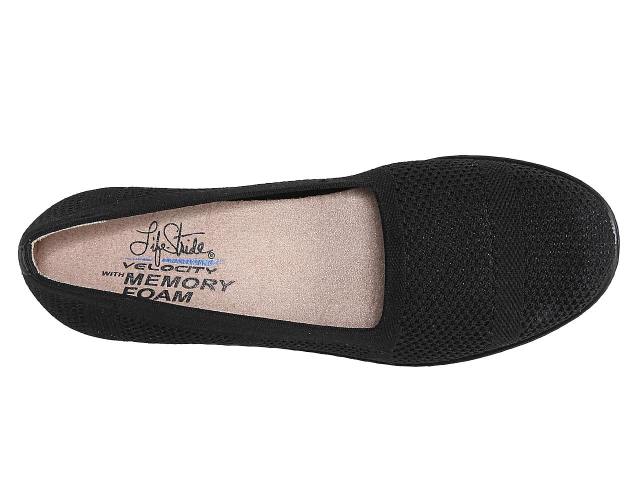 LifeStride Synthetic Immy Medium/Wide Wedge Shoes in Black - Lyst