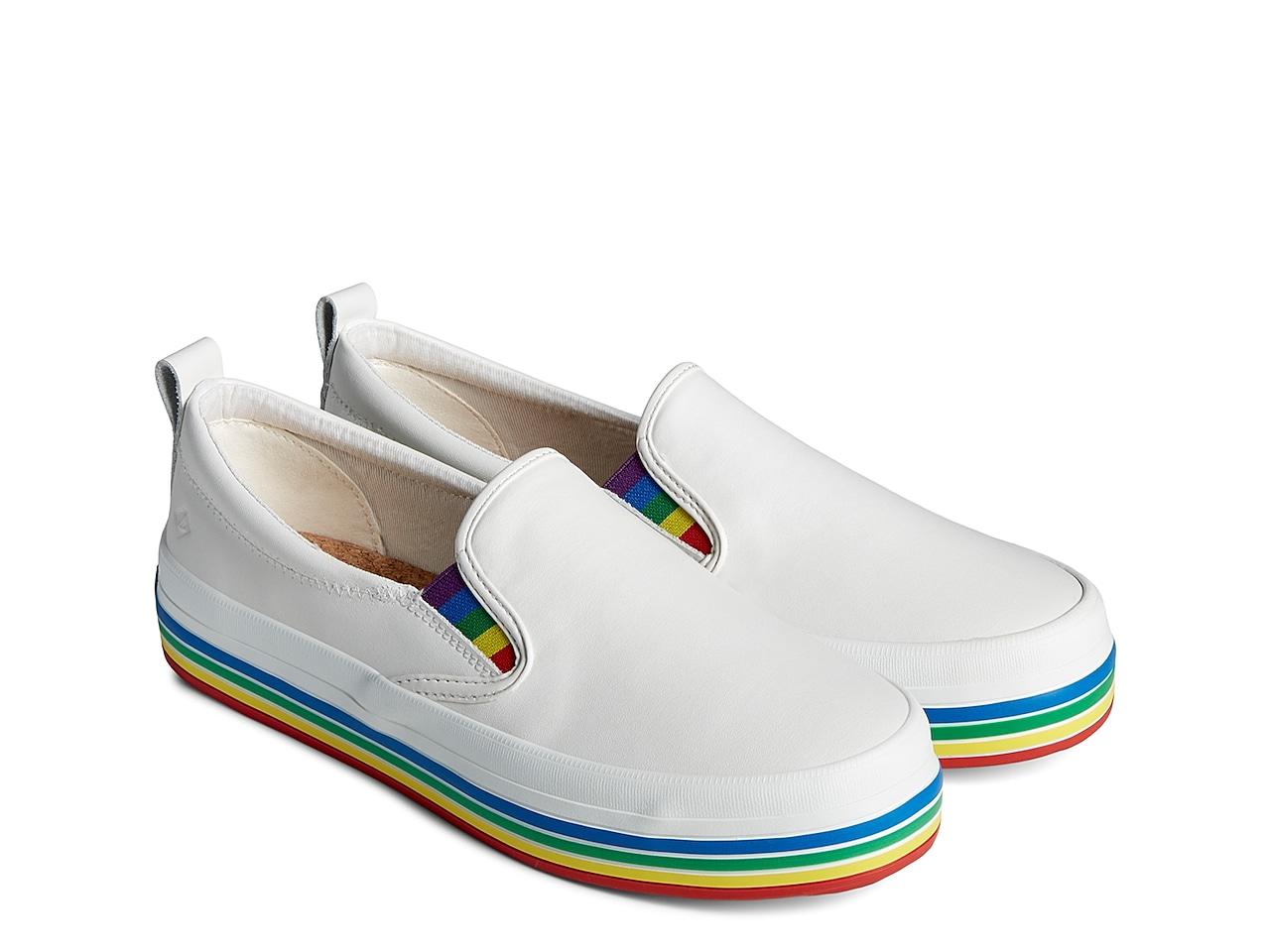 Sperry Top-Sider Pride Crest Twin Gore Platform Slip-on Sneaker in ...