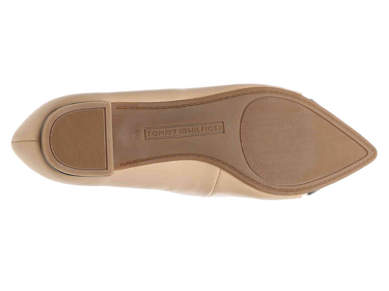 Tommy Hilfiger Leather Thalia Flat in 