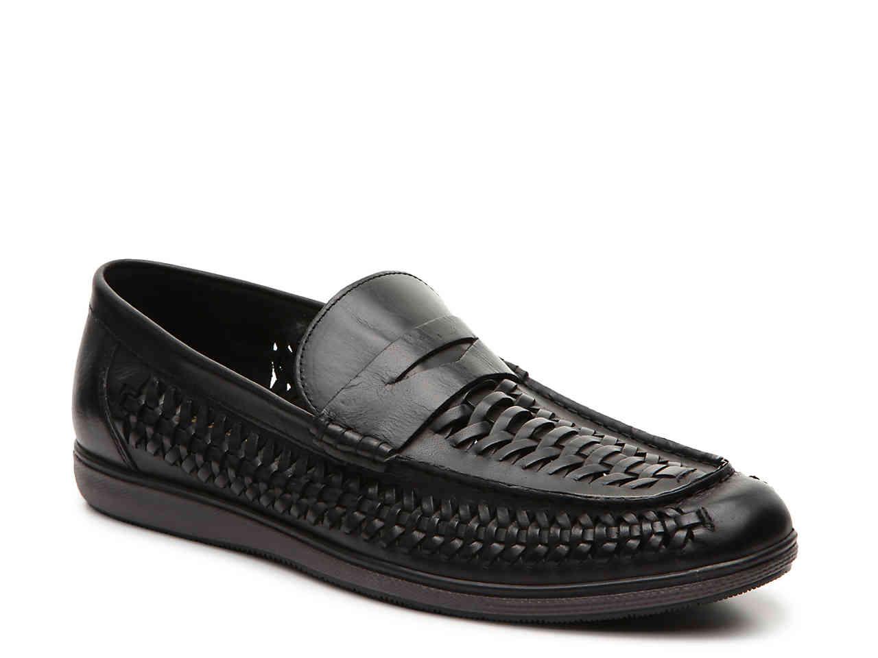 Red Tape Leather Ashley Penny Loafer in Black for Men Lyst