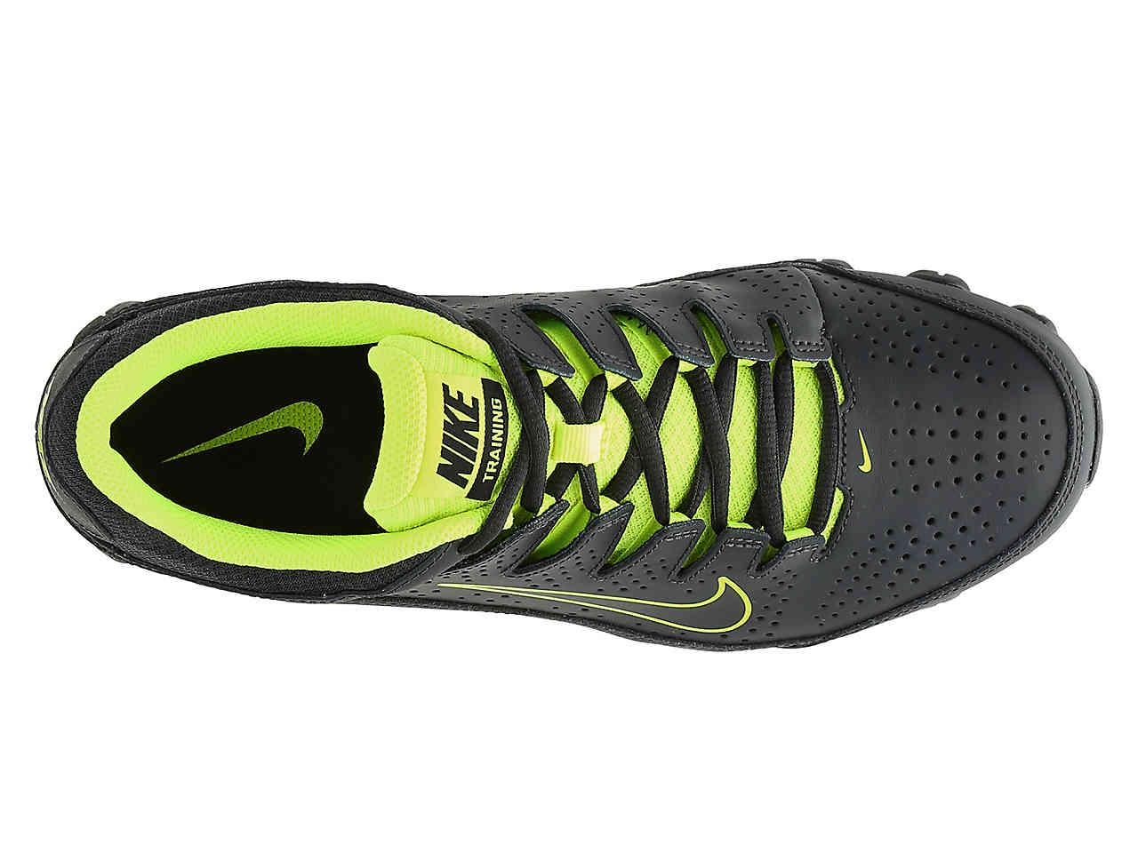 black neon green nike shoes