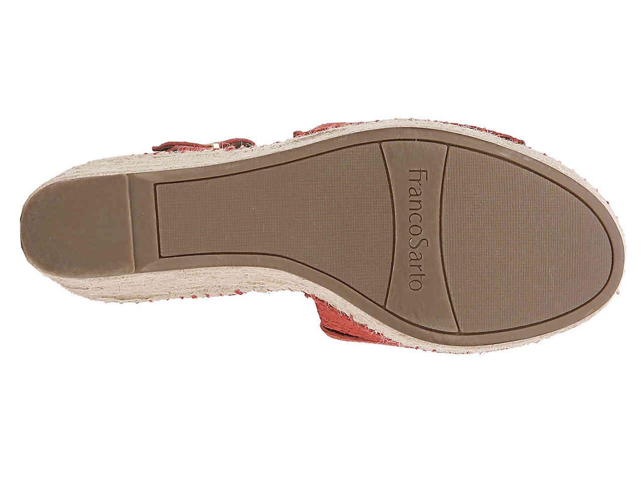 franco sarto takara espadrille platform sandal