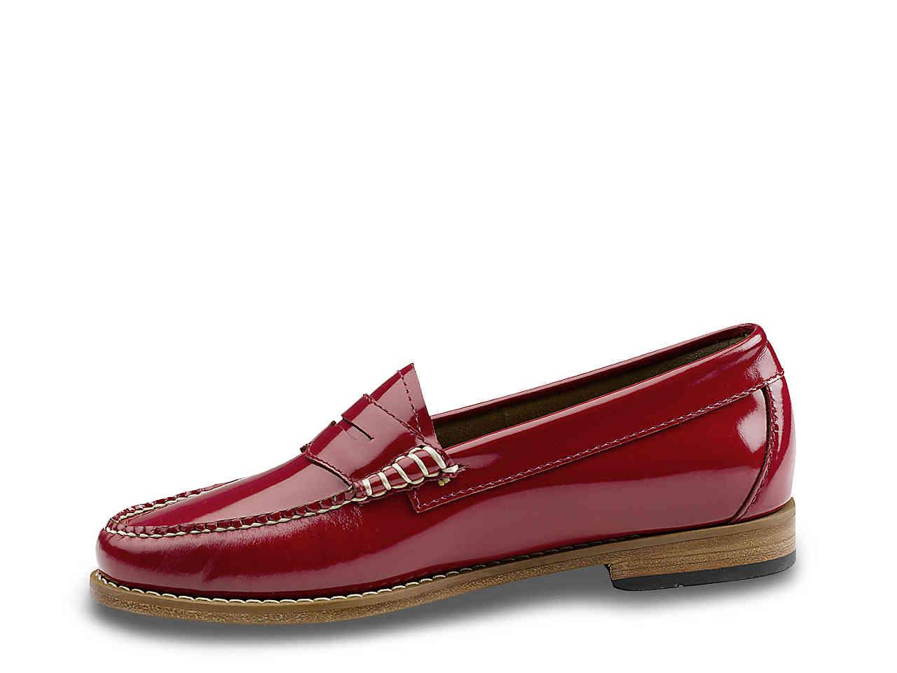whitney weejuns patent loafer