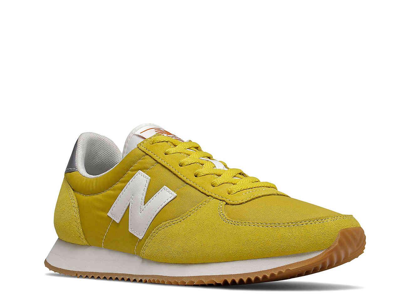 womens yellow new balance shoes