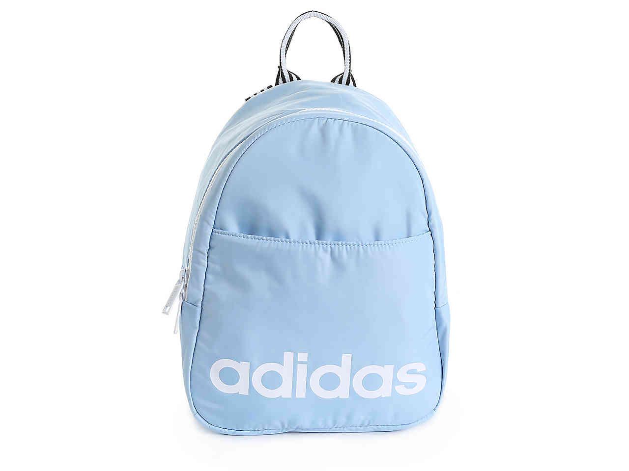 light blue adidas bag