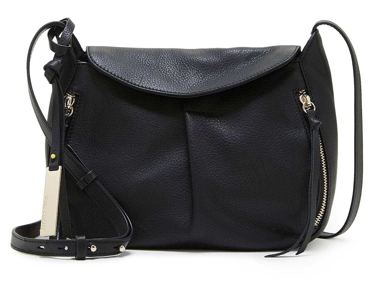 Vince Camuto Corla Leather Crossbody Bag in Black | Lyst