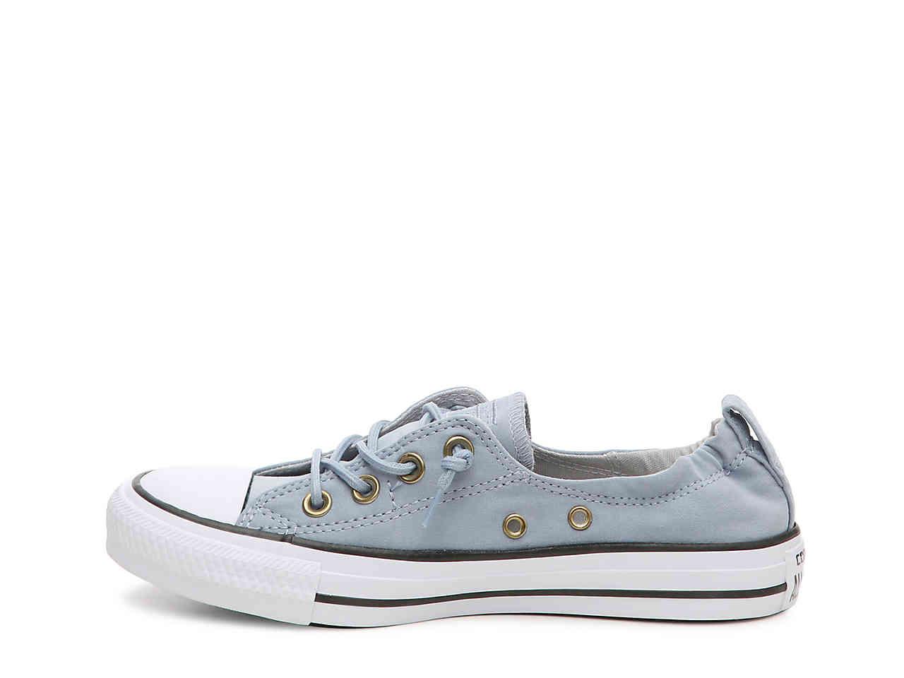 converse slip on blue