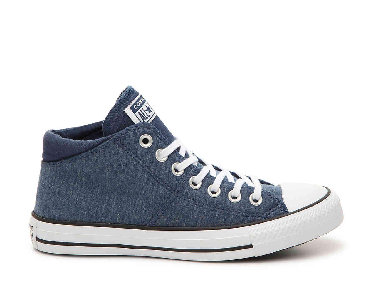 Converse Chuck Taylor All Star Madison Mid-top Sneaker in Blue | Lyst