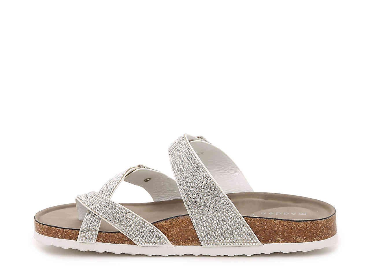 Madden Girl Bryceee Sandal in Pewter Metallic (Metallic) - Save 34% - Lyst