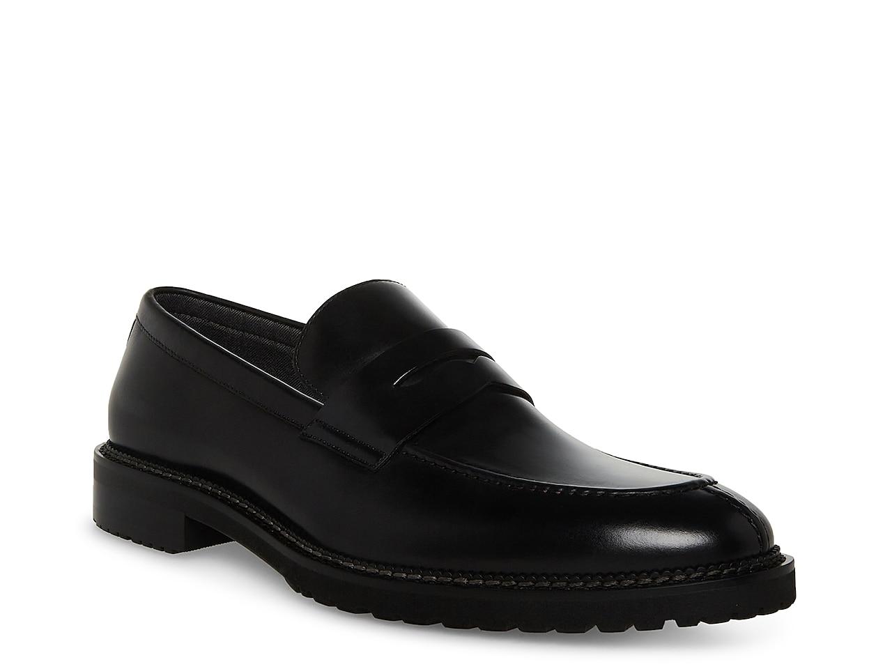 Steve Madden Saban Penny Loafer in Black for Men Lyst