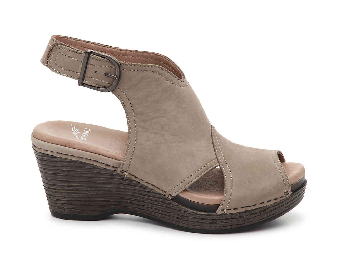 dansko vanda wedge sandal