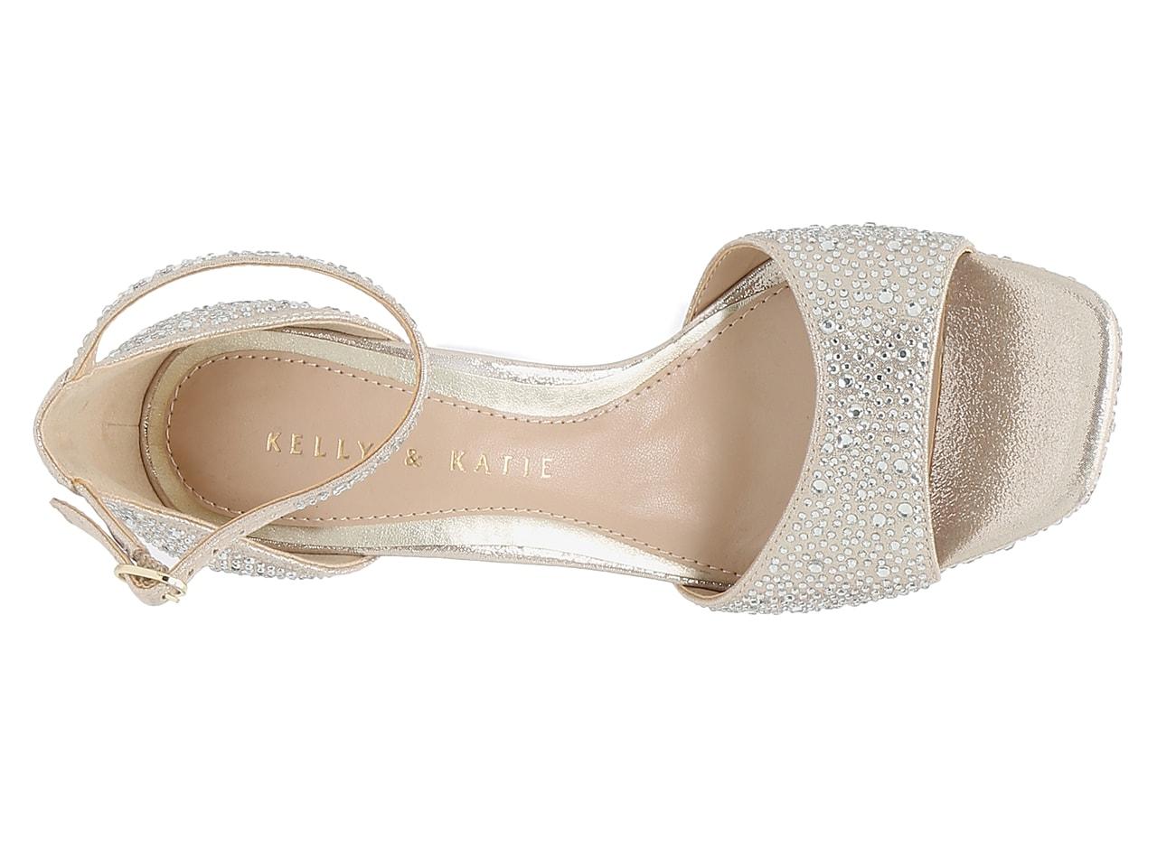 Kelly and katie store white sandals