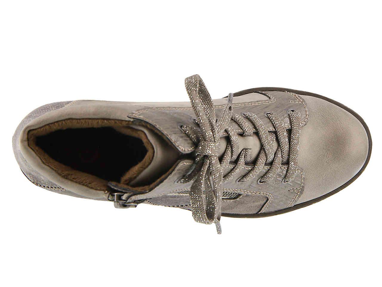 spring step lilou wedge bootie