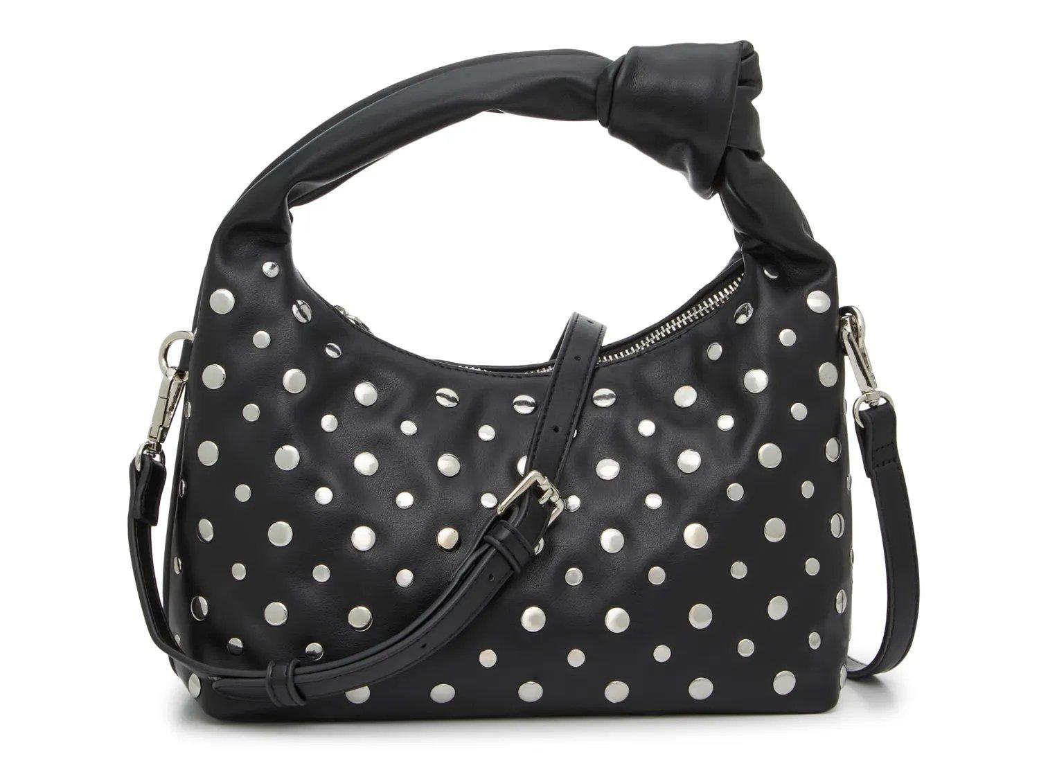 Crown Vintage Studded Knot Shoulder Bag in Black Lyst - Main Image